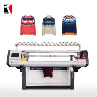 52 Inch Sweater Flat Knitting Machine 8 Yarn Feeder Simple Double System