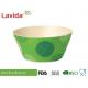 Durable Recycled Bamboo Fiber Bowls , Dishwasher Safe Tasteless Melamine Soup Bowls