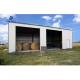 Q235/Q235B/Q355/Q355B Metal Farm Sheds Warehouse With Aluminum Alloy Window
