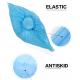 Commercial Blue Polypropylene Disposable Shoe Covers Water Resistant