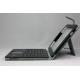 Adjustable Removable Droid , BlackBerry , Ipad 2 Leather Bluetooth Keyboard Case / cover