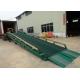 10 Ton - 15 Ton Portable Steel Loading Dock Ramps With Solid Tyres