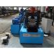 C Purlin Cold Roll Forming Machine 3mm-4mm Thickness Gearbox Driven For Construction 3sizes Adjustable