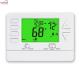 Digital LCD Battery 24V Electronic Room Thermostat For Temperature Control