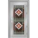 Home Security Steel Fire Rated Entry Doors Leaf Thickness 42mm