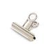 Customized Logo 38mm Metal Clips Paper Silver Bulldog Clip for Coffee Bag and Office