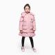 Wholesale Children'S Boutique 12M - 4T Pink Warm Down Outerwear Hooded Kids