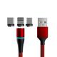Aluminum Alloy Magnetic  Fast Charge Magnetic Cable , High Speed Charging Data Cable
