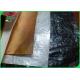 Wrinkled Tear Resistant 0.55mm Black Washable Kraft Paper For Tote Bags