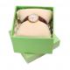 Custom Logo High-End Gift Box Black Wooden Watch Packing Box Luxury Black Custom