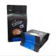 300 Microns 125g Personalized Biodegradable Coffee Bags With Valve And Zipper