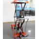 Easy Operate Manual Lift Table 1 Ton 1700mm With Hydraulic Pump Long Service Life
