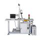 50 Watt High Speed Laser Part Marking Machine 300mm Marking Area For Plastic