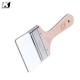 4 Inch Flat Polyester Bristle Paint Brushes Multifunctional For Wall Painting