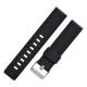 Fashion Black Color TPU Watch Strap 20mm Bands For Smart Watch