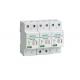 Din Rail 35mm 25KA 3P 150V Power Surge Protection Device Lightning Surge Protector