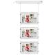 A3 Smart Hanging LCD Window Facing Display Signage Adjustable Brightness 1500nits