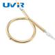 UVIR Cross quartz heat lamp , 100-7600W Infrared Heater Tube For Oven Heating