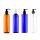Blue Orange Plastic Cosmetic Bottles Non Spill Lotion Pump Bottle