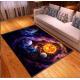 Starry Sky Cartoon Polyester Fiber Pattern Living Room Floor Carpets 152*224cm