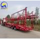 Grade Heavy Duty Car Carrier Vehicle Transport Double Deck Semi Trailer to Kyrgyzstan