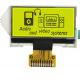 SPI Interface 128x64 COG LCD Module Yellow Green Background Color
