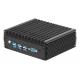 Fanless Dual LAN i5-4200U HDMI DP VGA Industrial Mini PC