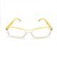 Customized Colorful Yellow Optical Glasses Kids Eyewear With Smaller Frames