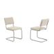 0.17 Cbm Modern PU Leather Dining Chairs Comfortable Durable 560*430*830mm