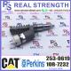 Diesel 3406E Engine Injector 253-0619 10R-7232 239-4908 239-4908 For Caterpillar Common Rail