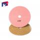 4 Inch 200# Dry Diamond Hand Pad Abrasive Tool Customized For Quartz Polishing