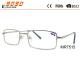 2018 new style fanshionable reading glasses with metal frame, Power rang : 1.00 to 4.00D