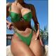 Green Swimsuit For Vacation Your Perfect Beach Outfit For Any Occasion Bra And Panty Sets