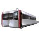 Dual Fully Enclosed Laser Cutting Machine 6kW 10kW 20kW High Speed