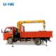 Construction Telescopic Boom Mobile Crane SQ3.2SK2Q With 8.4T.M Rated Lifting Moment