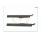 Manual Two - Sided Latch Jiefang Lorry Electroplated Auto Seat Slide HY59K