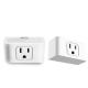 Smart Home Automation Plugs , Mini Outlet Wifi Power Socket Compatible With Alexa Google