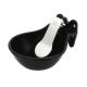 1.5L Enamelled Cast Iron Cattle Water Bowls Pipe Mounting