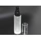 20ml 30ml Clear Frosted Cosmetic Glass Bottle Lotion Oil Foundation With Pump