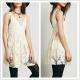 Girls fahsion V-neck lace without casual dress