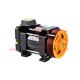 320mm Sheave DC 110V Double Geared Elevator Traction Motor For Lift Parts