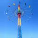 Thrilling Theme Park Sky Drop Ride , 60m Free Fall Ride 36 Riders