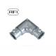 1/2 TO 1 Zinc Die Cast EMT To EMT Capped Corner Coupling for emt conduit