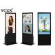 Commercial RAM 2GB free Standing Lcd Advertising Player