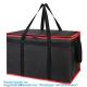 Large Insulated Reusable Grocery Bags With Sturdy Zipper And Handles, Foldable Washable Heavy Duty Cooler Totes