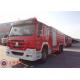 6x4 Drive Six Seats Manual Transmission Foam Tender Fire Fighting Vehicles