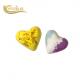 Attractive Colorful Fizzy Cute Bath Bombs Heart Shaped Private Label