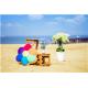 Rainbow Color Flower Shape Cushion Polyester Cotton Fabric Polyester Filling