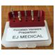 Porcelaine Veneer preparation kit//8pcs/box,silver color diamond burs