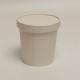 Recyclable Printable Compostable Soup Cup , Microwave Safe 16 Oz Paper Soup Cups